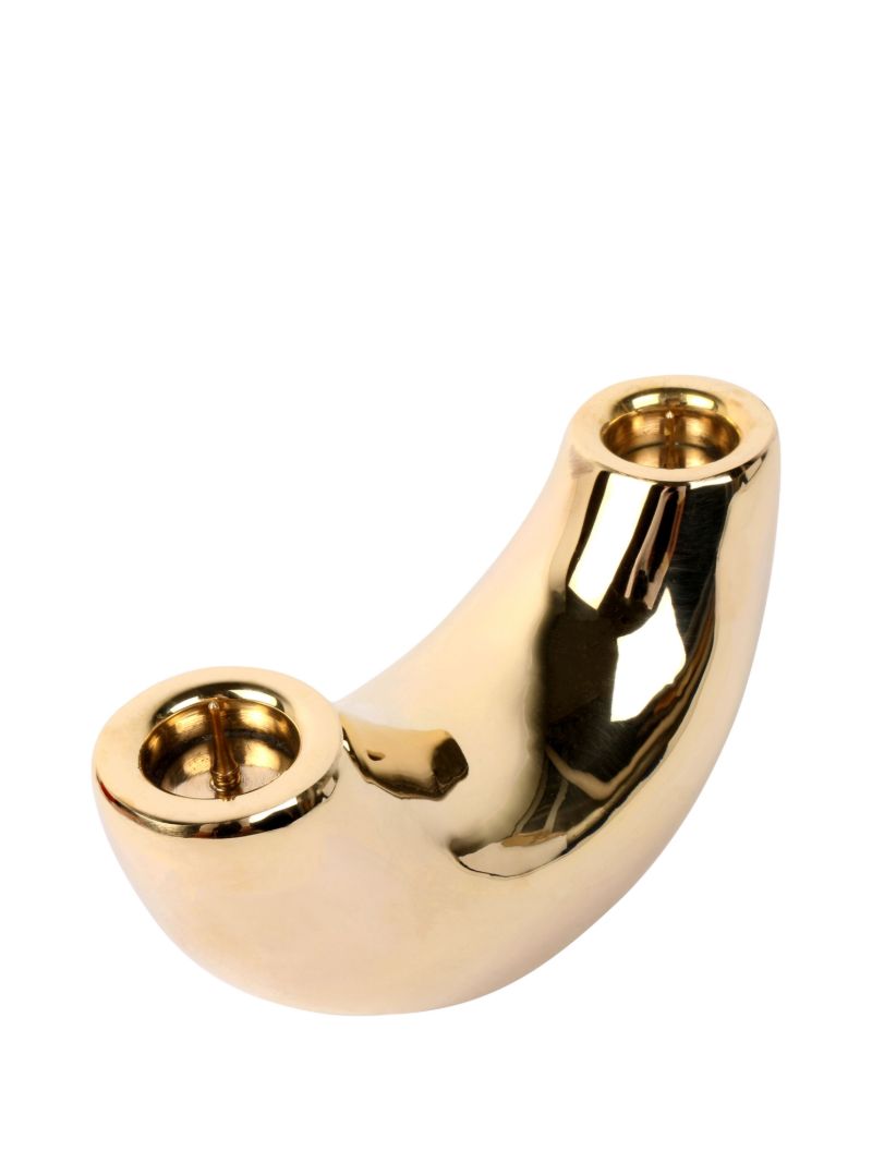 Horn Candle Holder