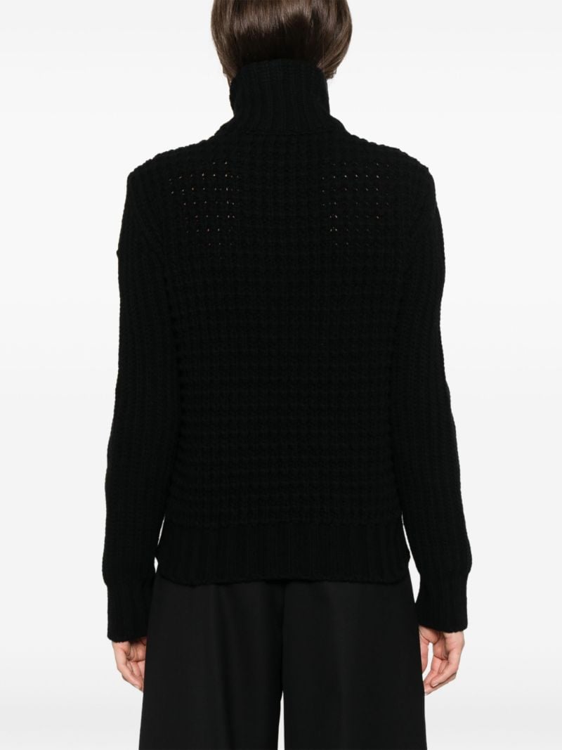 Padded Zip Cardigan