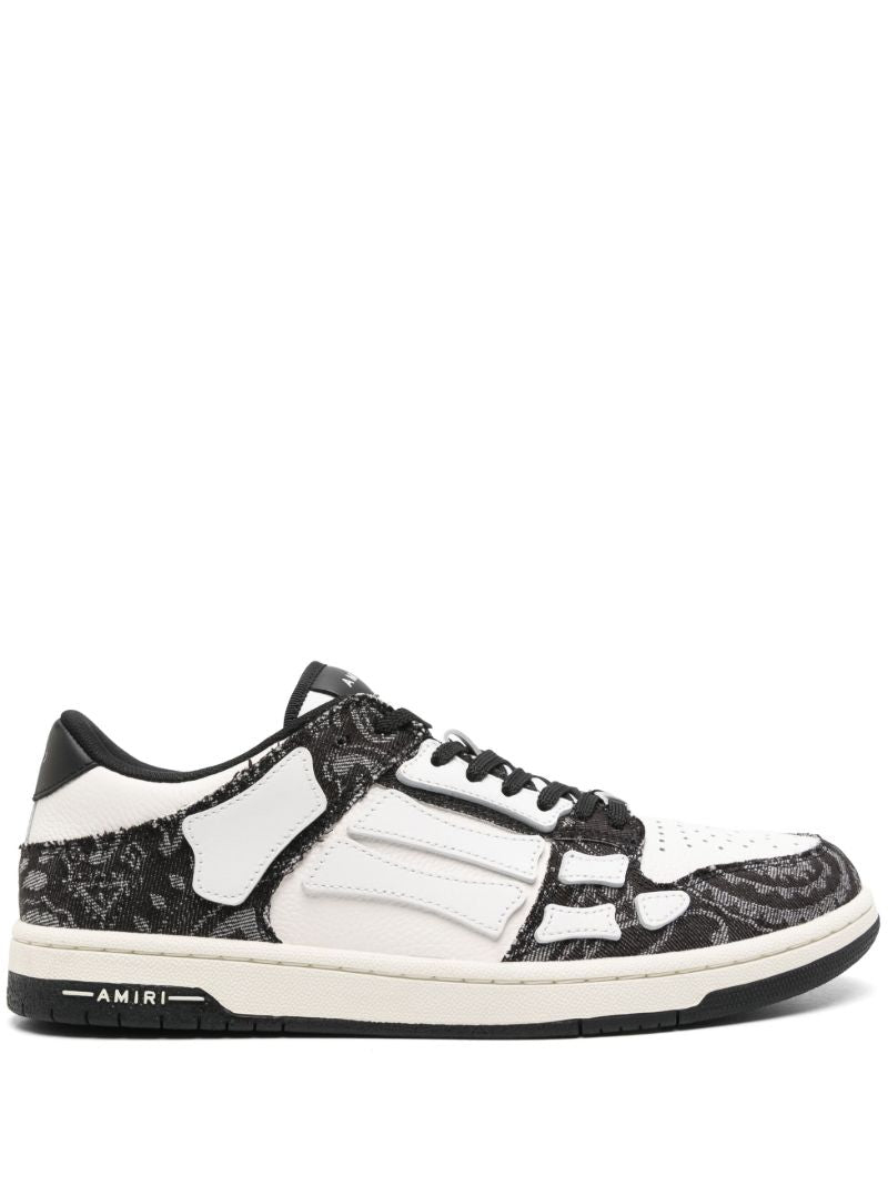 Bandana Denim Skel Top Low Sneakers