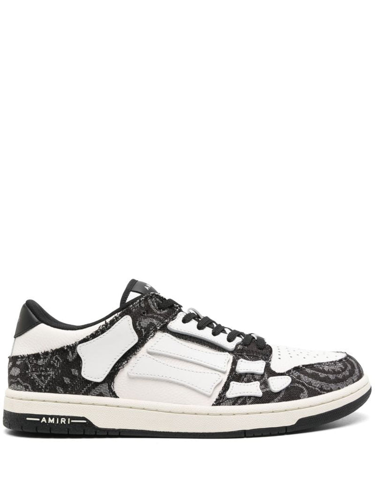 Bandana Denim Skel Top Low Sneakers