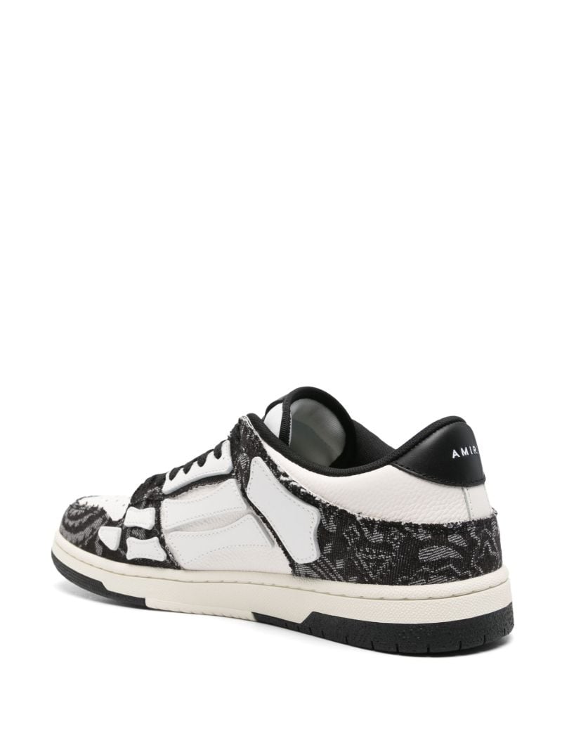 Bandana Denim Skel Top Low Sneakers