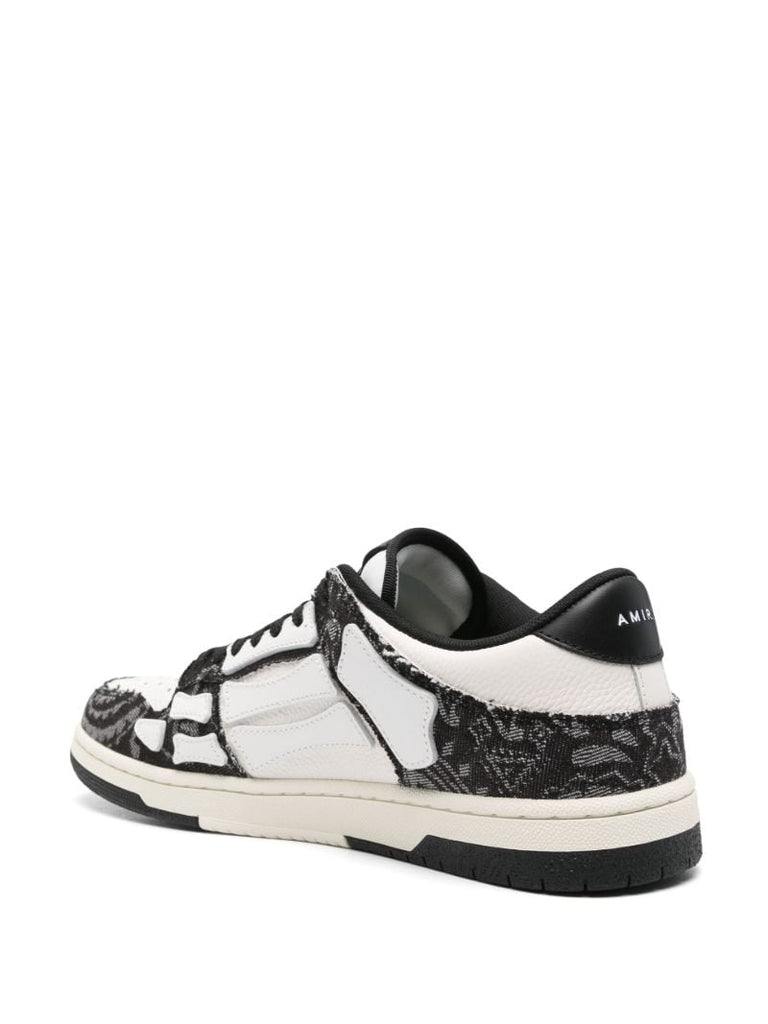 Bandana Denim Skel Top Low Sneakers