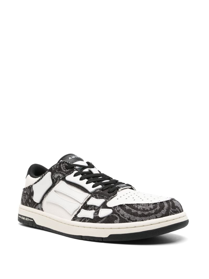 Bandana Denim Skel Top Low Sneakers