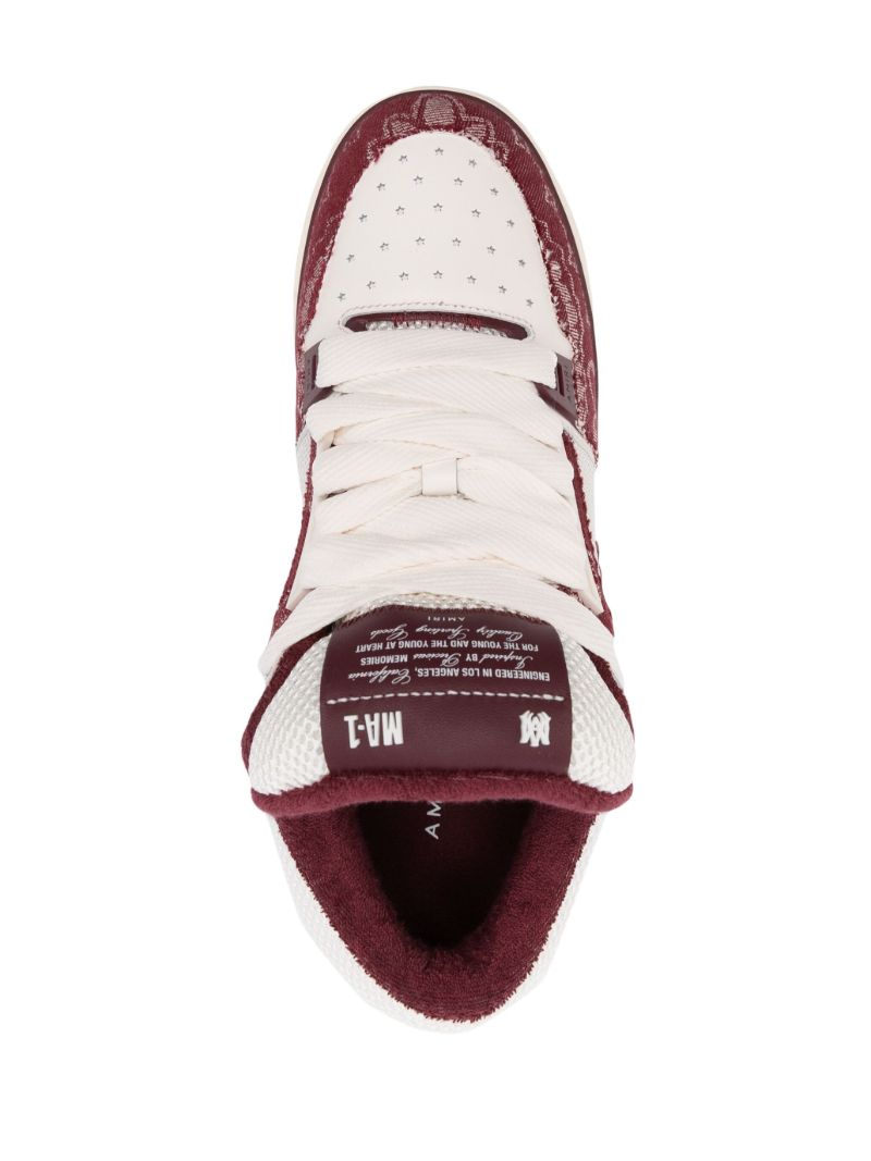 Bandana Denim Sneakers