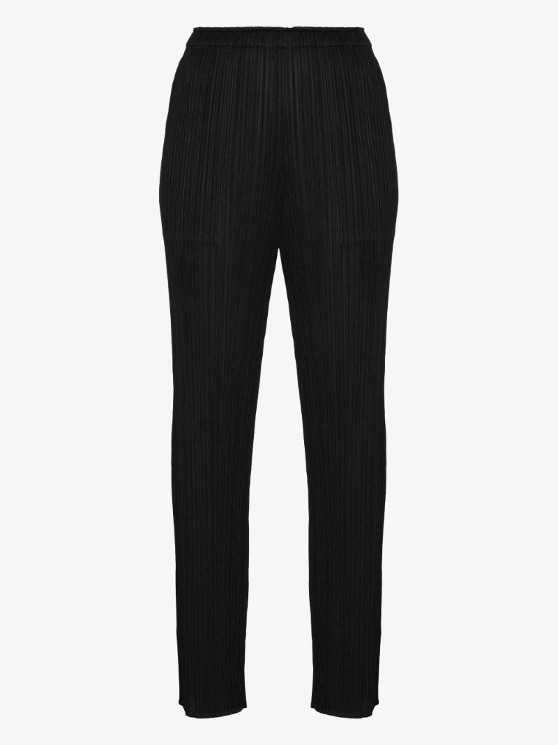Basics Cropped PlissÃ_x0083_Â© Trousers