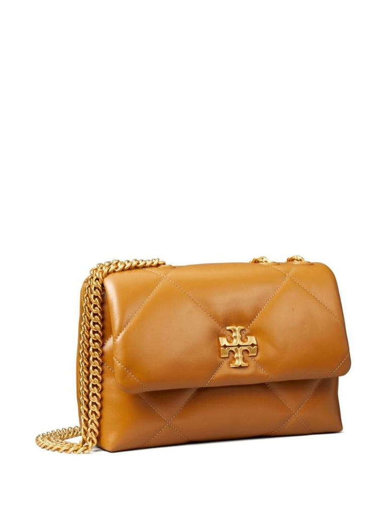 Brown Kira Small Leather Shoulder Bag