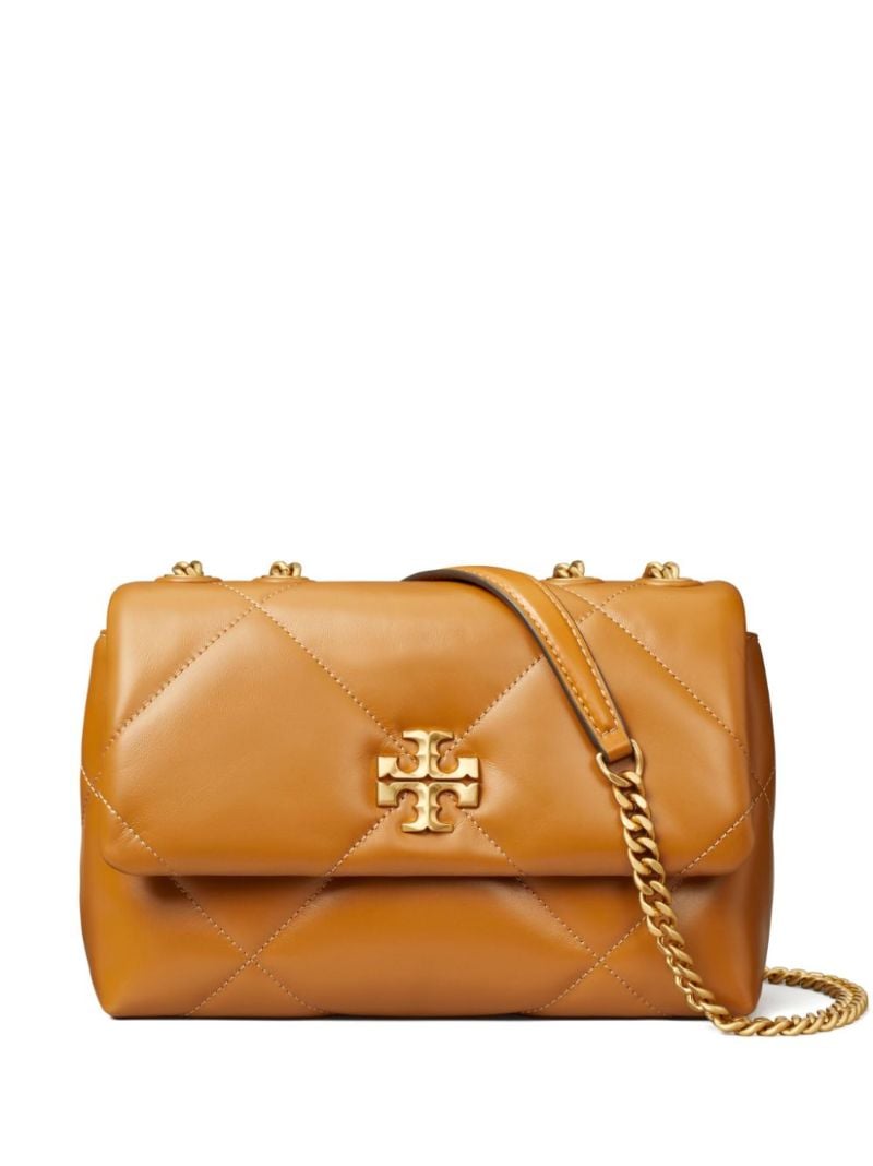 Brown Kira Small Leather Shoulder Bag