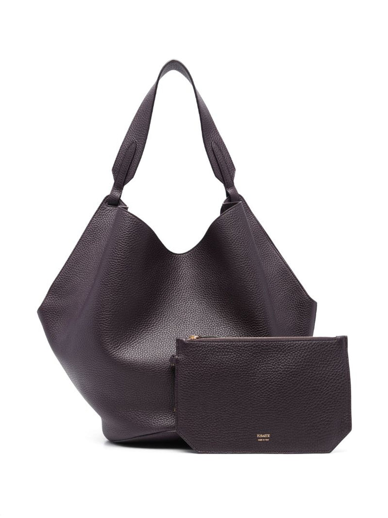 Purple Lotus Tote Bag