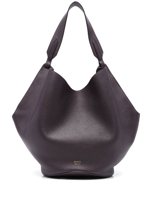 Purple Lotus Tote Bag