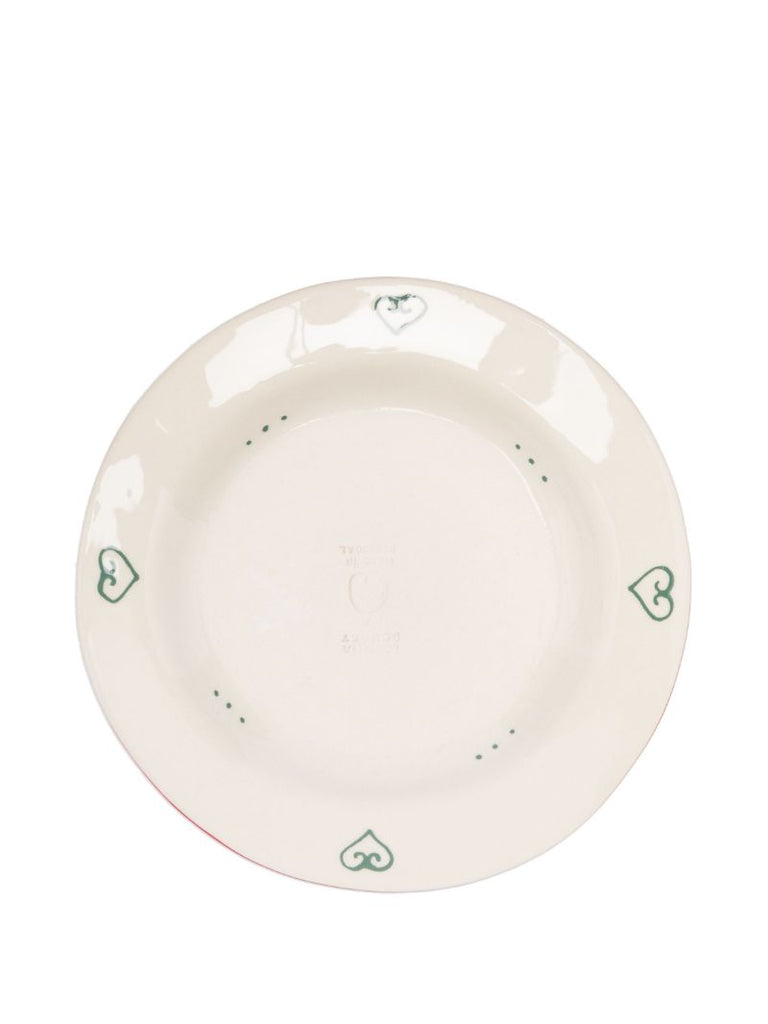 X Browns Printed Stonewear Plates Set