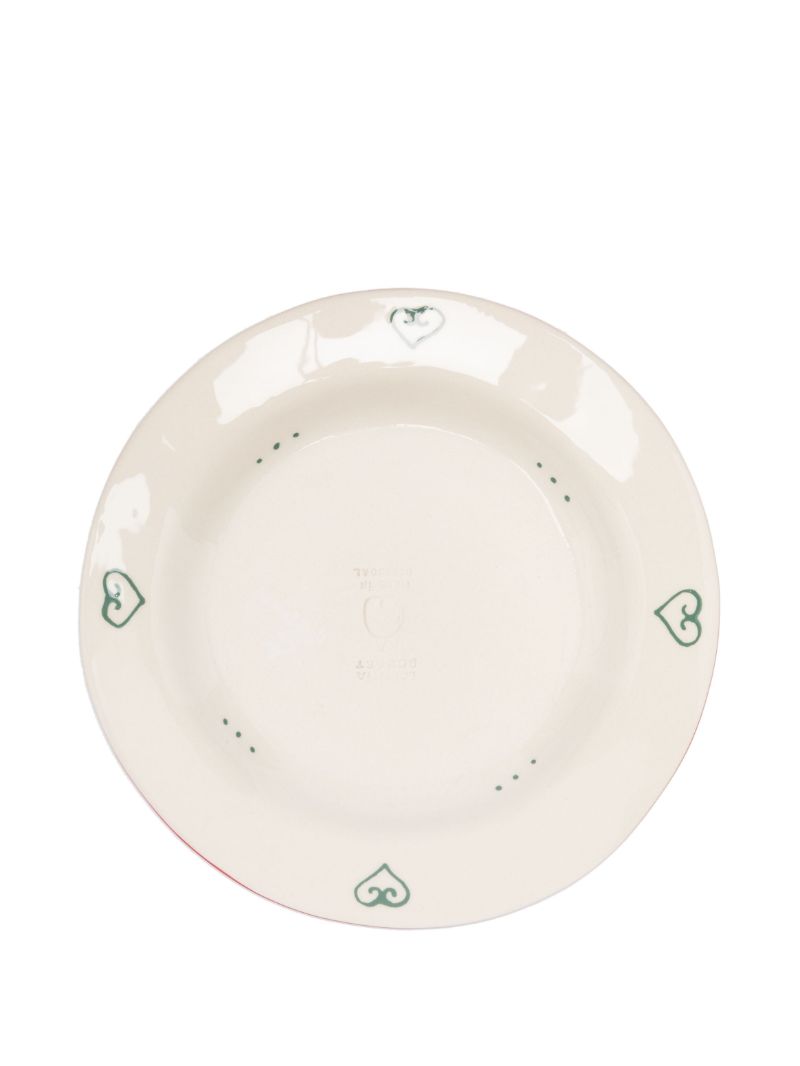 X Browns Printed Stonewear Plates Set
