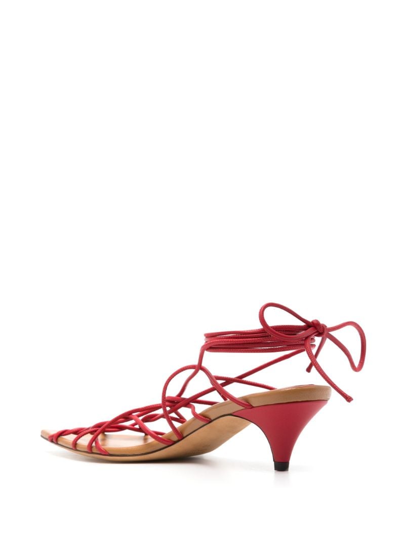 Red the Arden 45 Leather Sandals