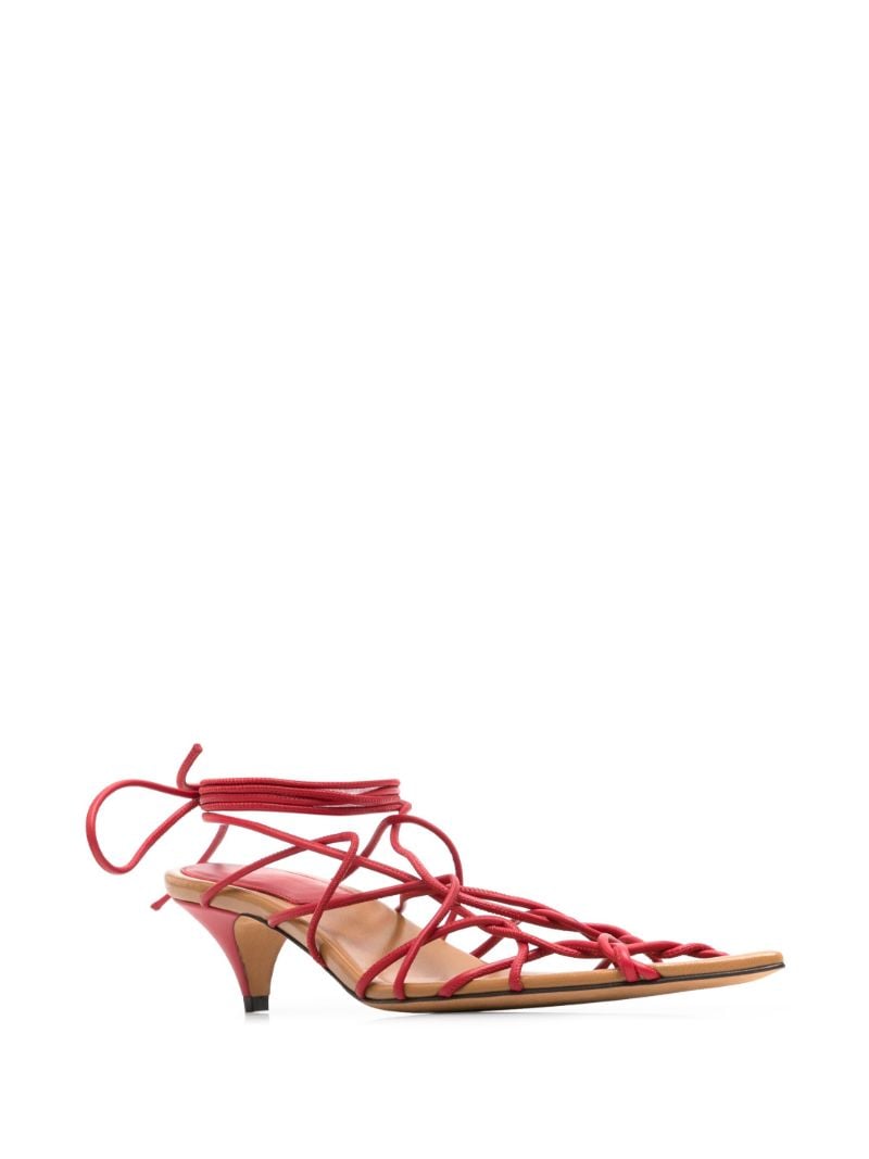 Red the Arden 45 Leather Sandals
