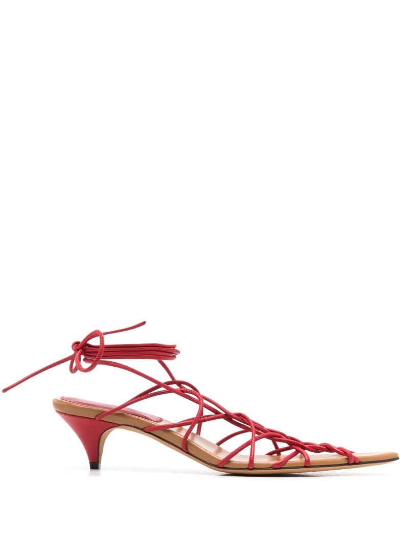 Red the Arden 45 Leather Sandals
