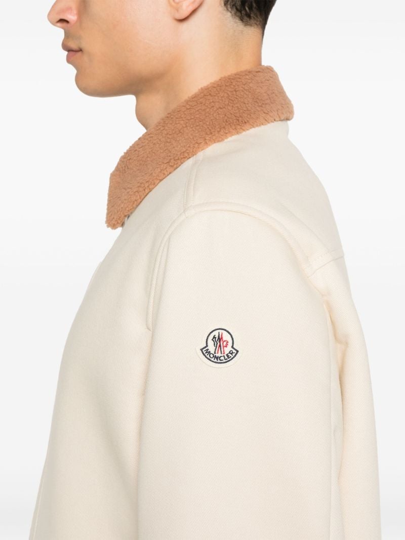 Teddy Collar Shirt Jacket