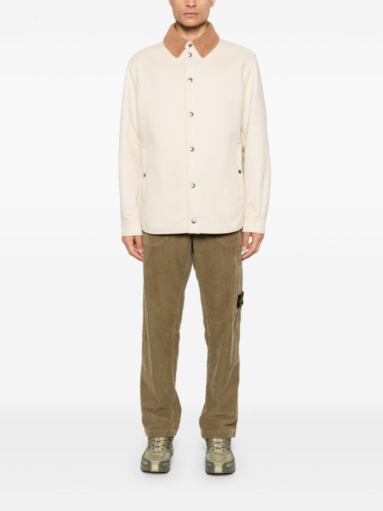 Teddy Collar Shirt Jacket
