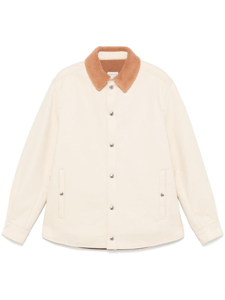 Teddy Collar Shirt Jacket