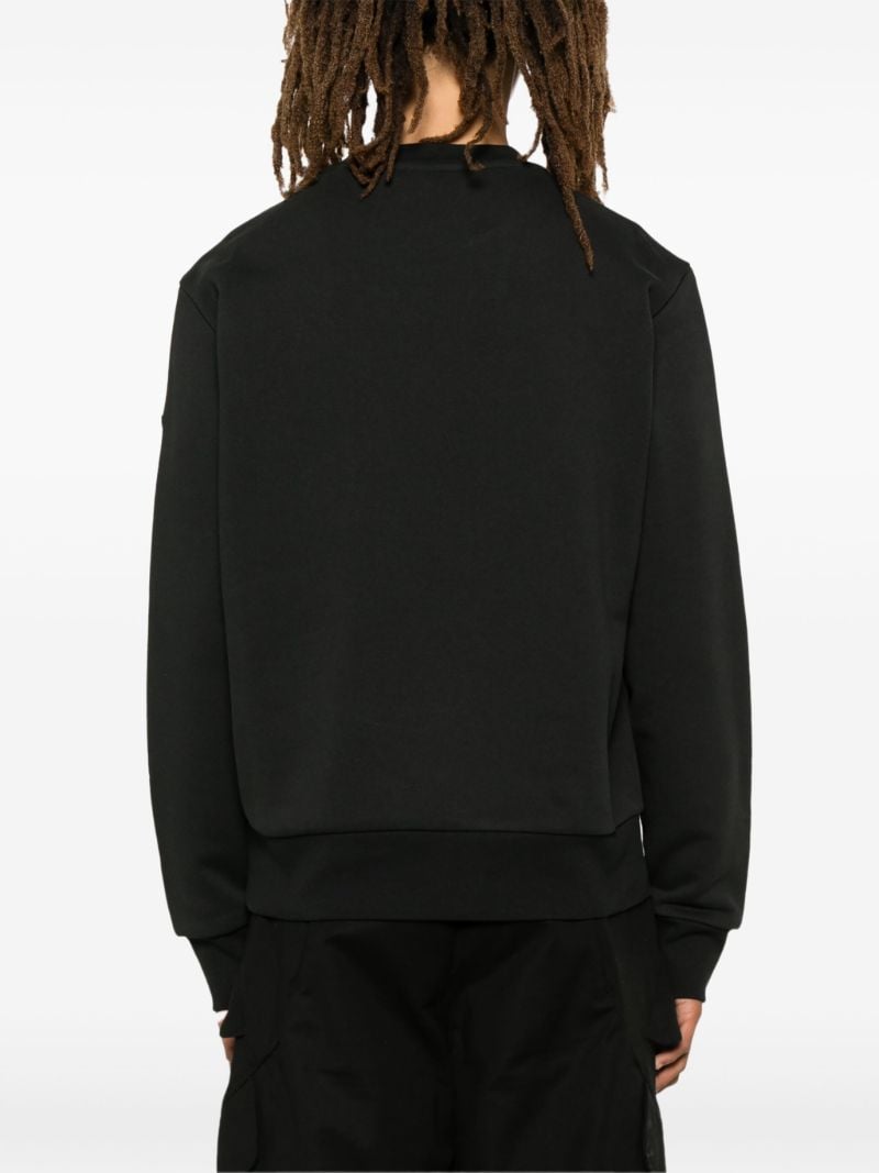 Black Logo-print Sweatshirt