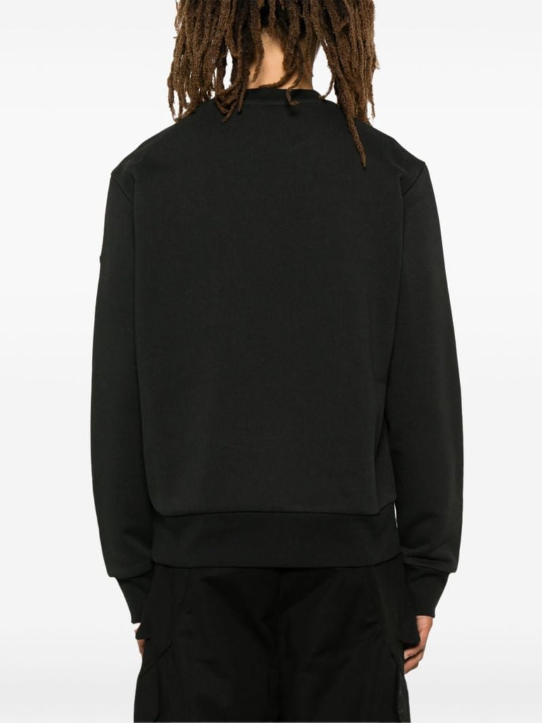Black Logo-print Sweatshirt