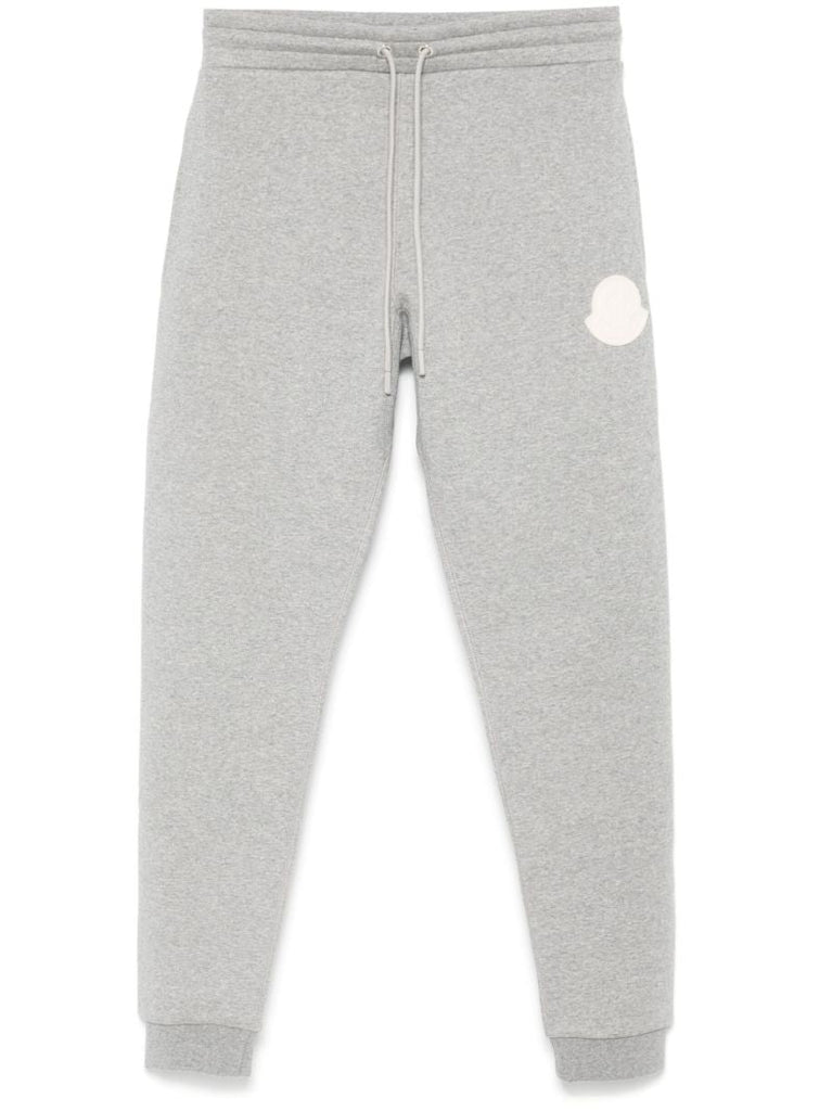 Grey Logo-appliquÃ_x0083_Â© Track Pants