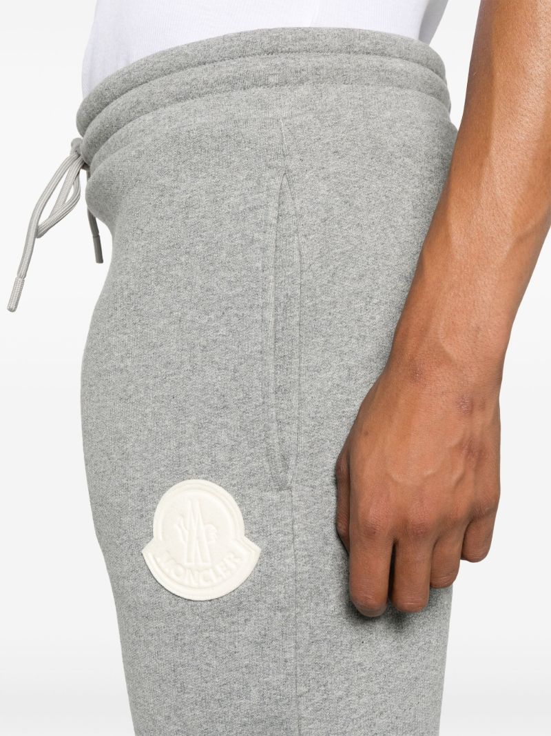 Grey Logo-appliquÃ_x0083_Â© Track Pants