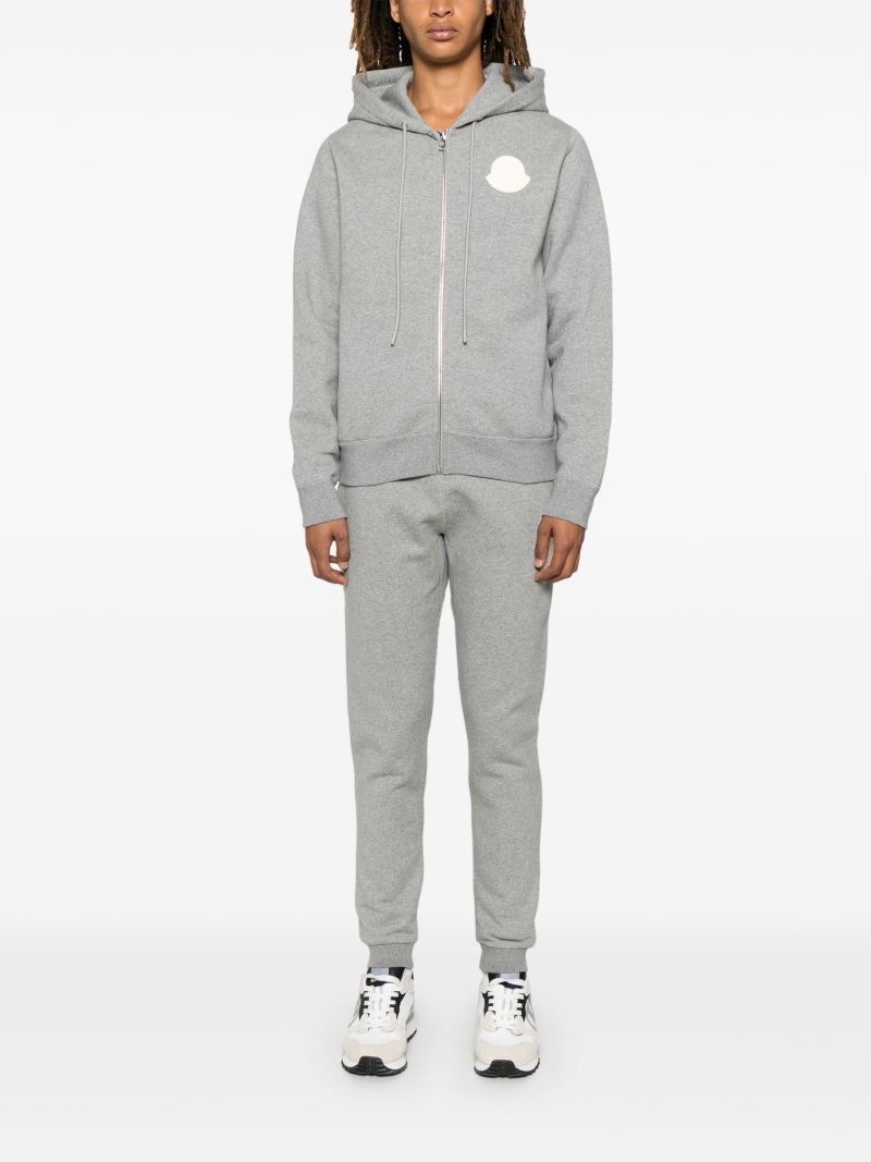 Grey Logo-appliquÃ_x0083_Â© Track Pants