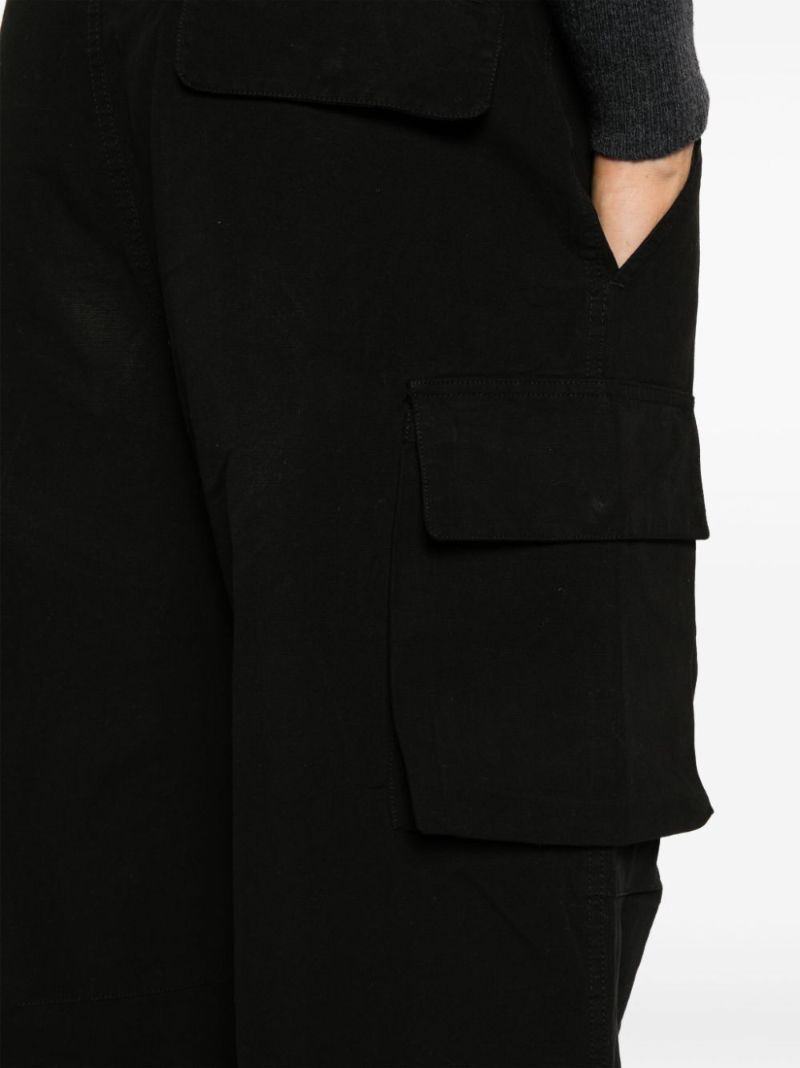 Black Mount Cargo Trousers