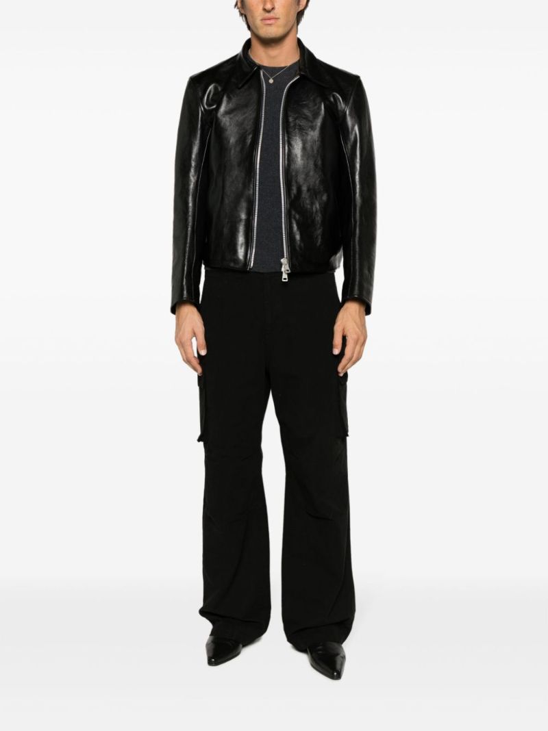 Black Mount Cargo Trousers