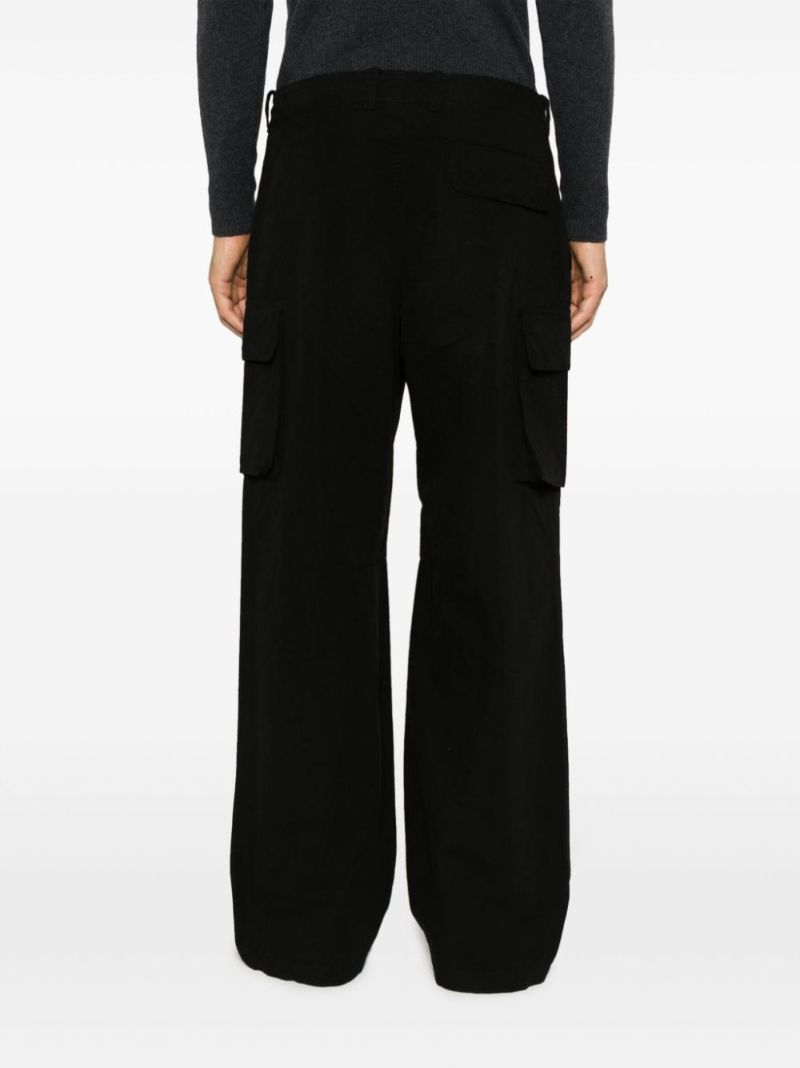 Black Mount Cargo Trousers