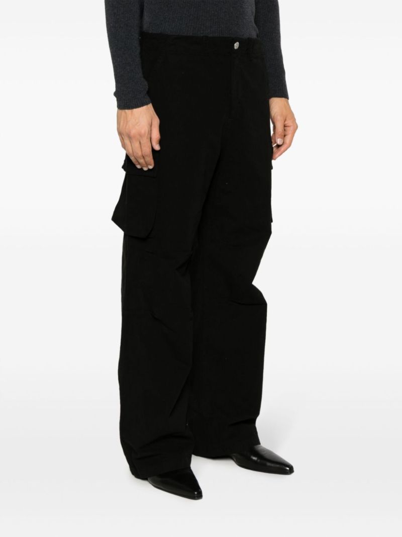 Black Mount Cargo Trousers