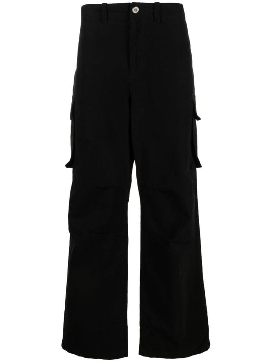 Black Mount Cargo Trousers