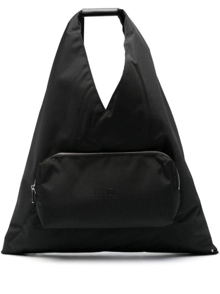 Black Japanese Medium Tote Bag