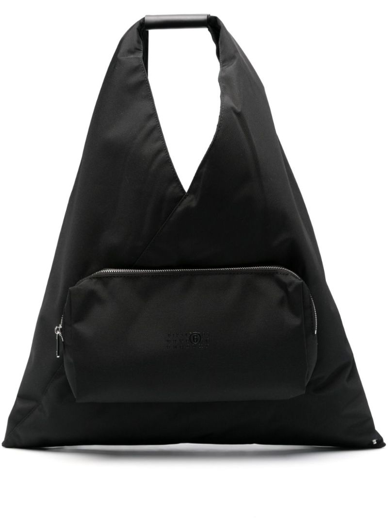 Black Japanese Medium Tote Bag