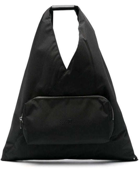 Black Japanese Medium Tote Bag