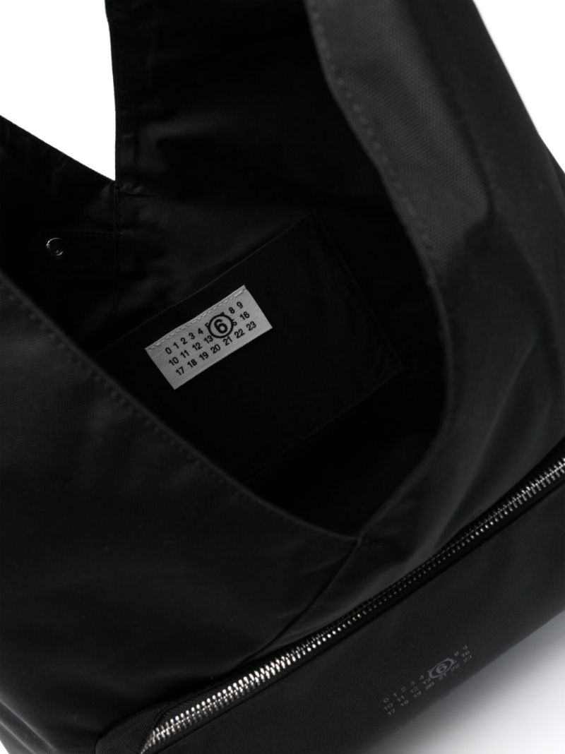 Black Japanese Medium Tote Bag