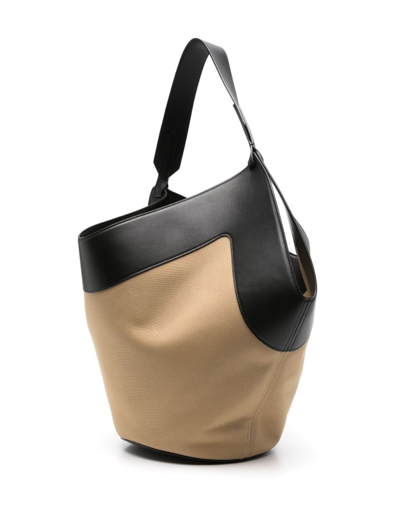 Neutral Lotus Tote Bag