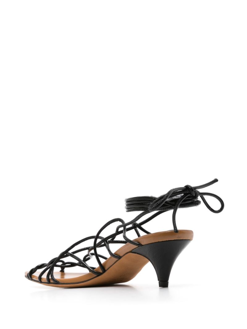 Black the Arden 45 Leather Sandals