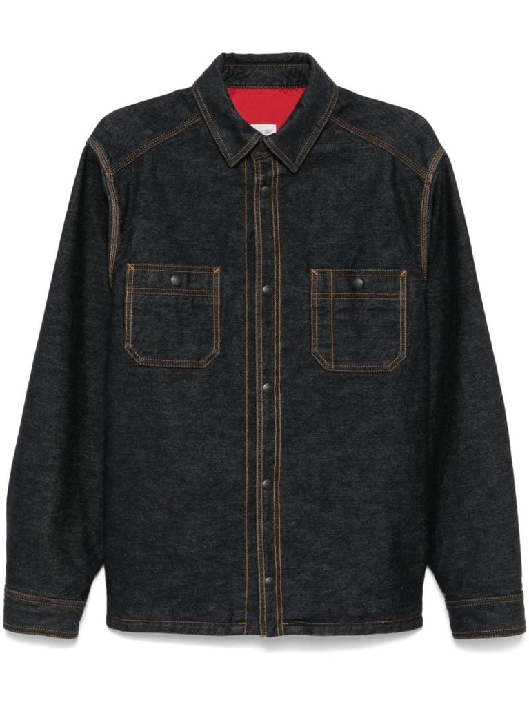 Contrast-stitching Denim Jacket