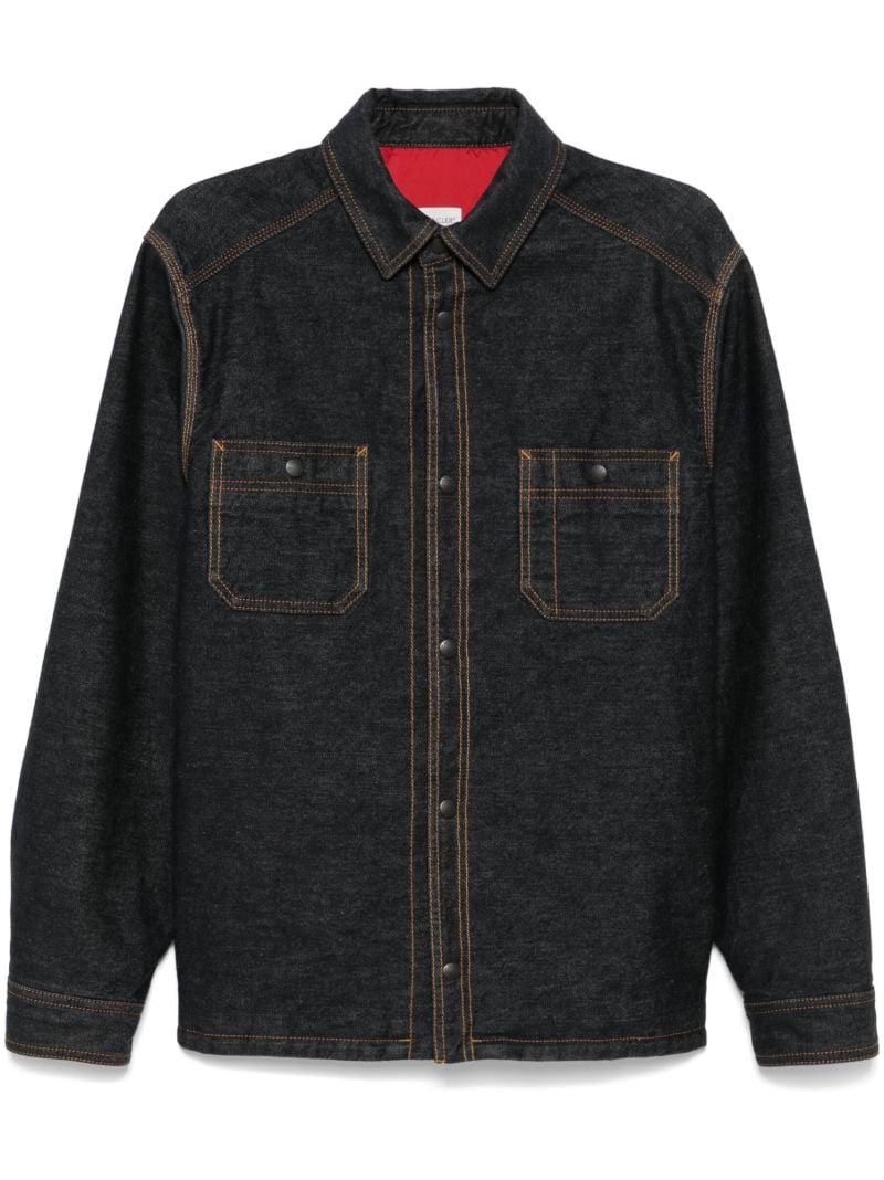 Contrast-stitching Denim Jacket