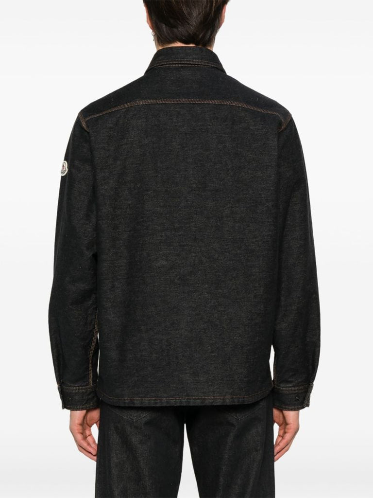 Contrast-stitching Denim Jacket