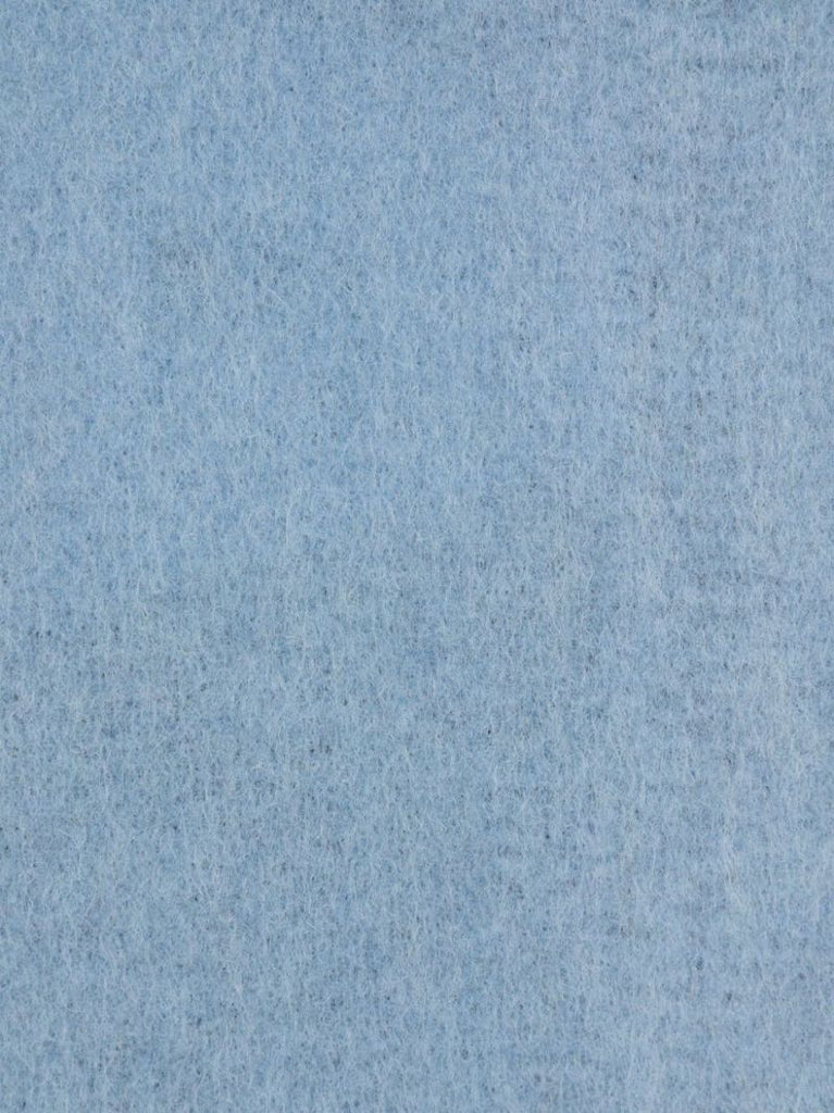 Blue Logo-applique Knitted Scarf