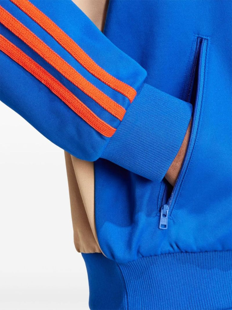 X Wales Bonner Blue Jersey Track Jacket