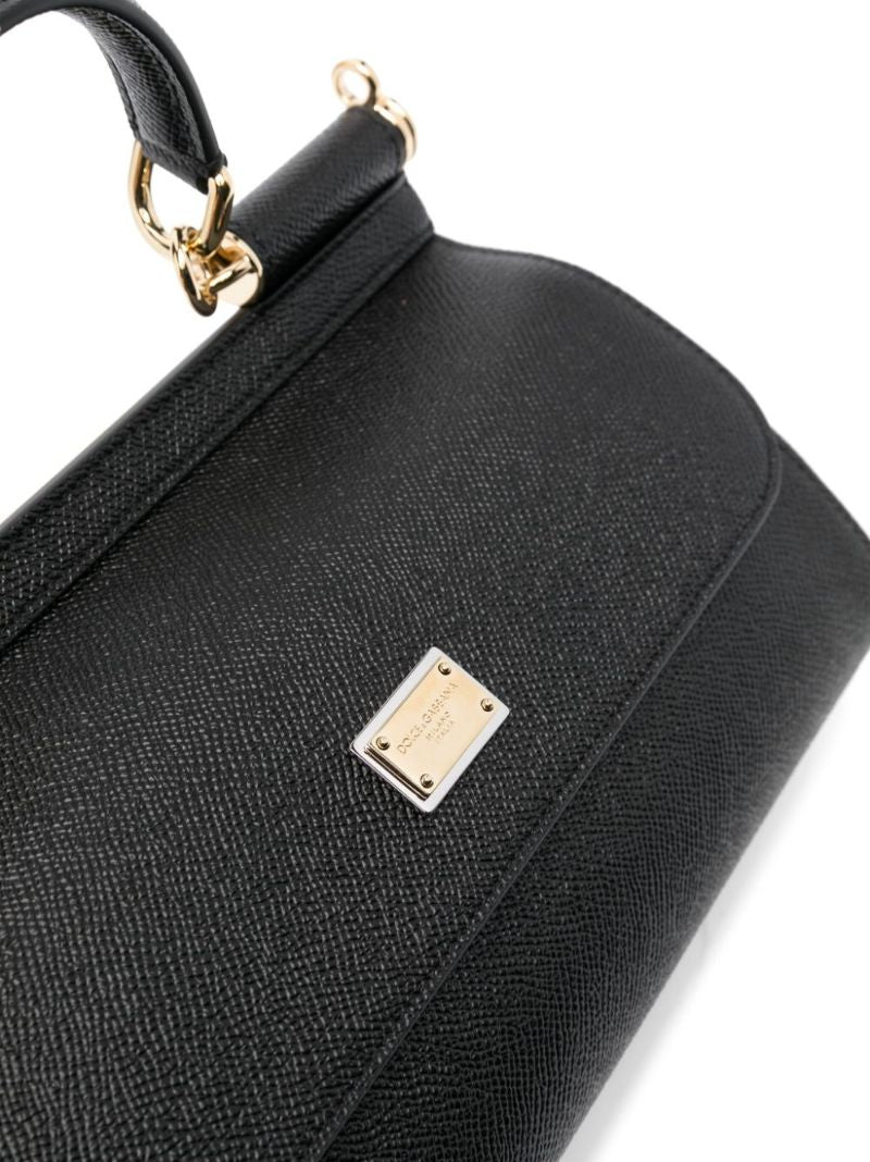 Black Sicily Tote Bag