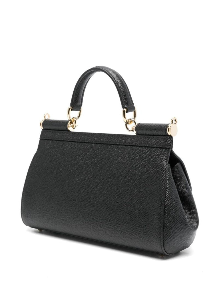 Black Sicily Tote Bag