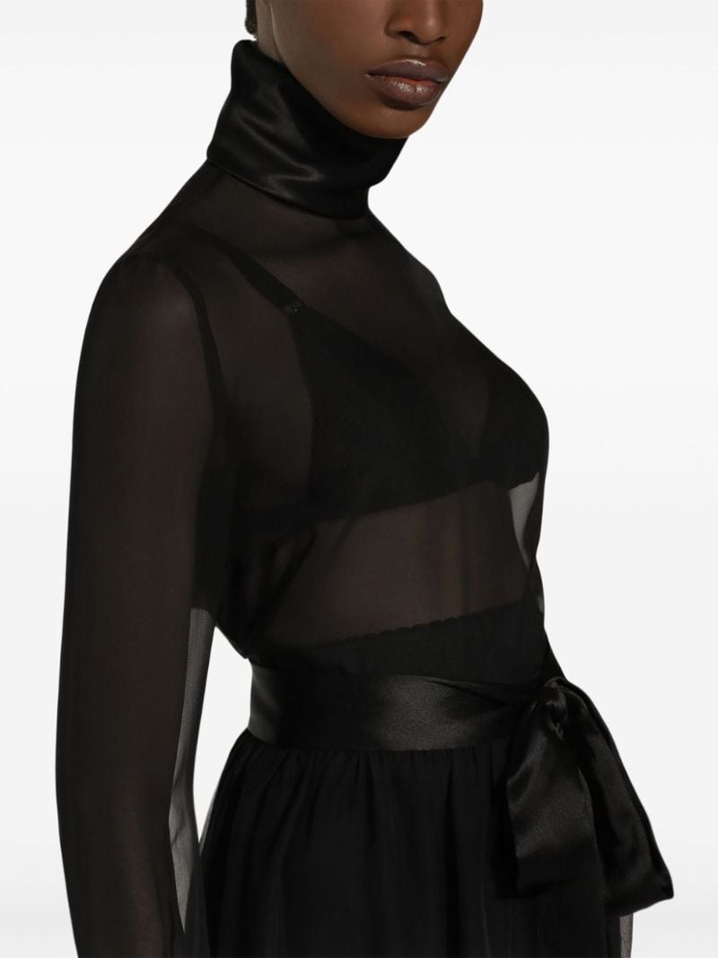 High Neck Blouse