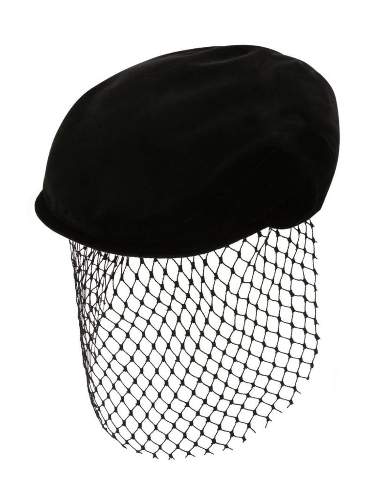 Veil Velvet Hat