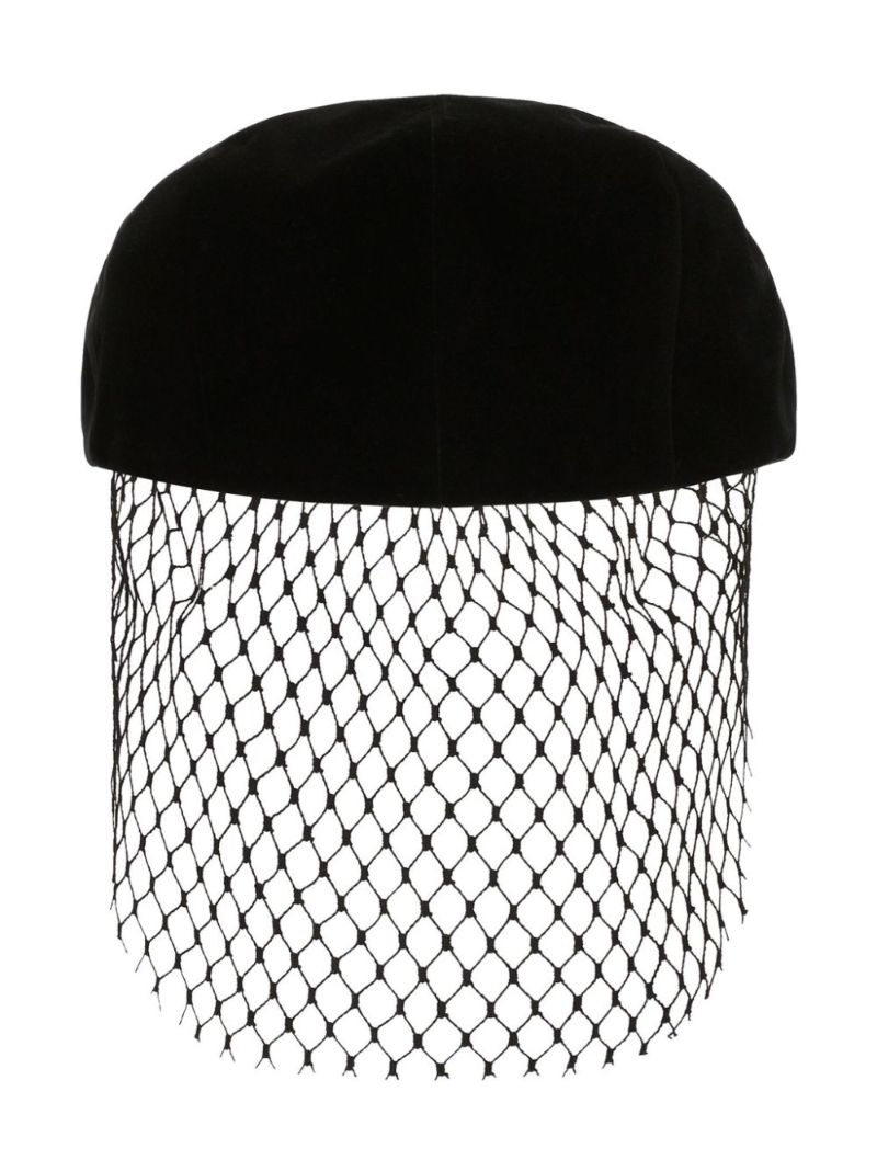 Veil Velvet Hat