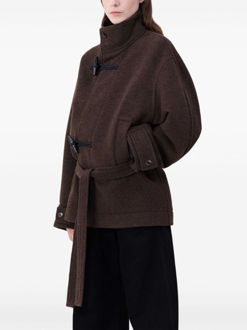 Toggle Fastening Fitted Jacket