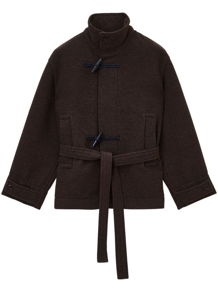 Toggle Fastening Fitted Jacket