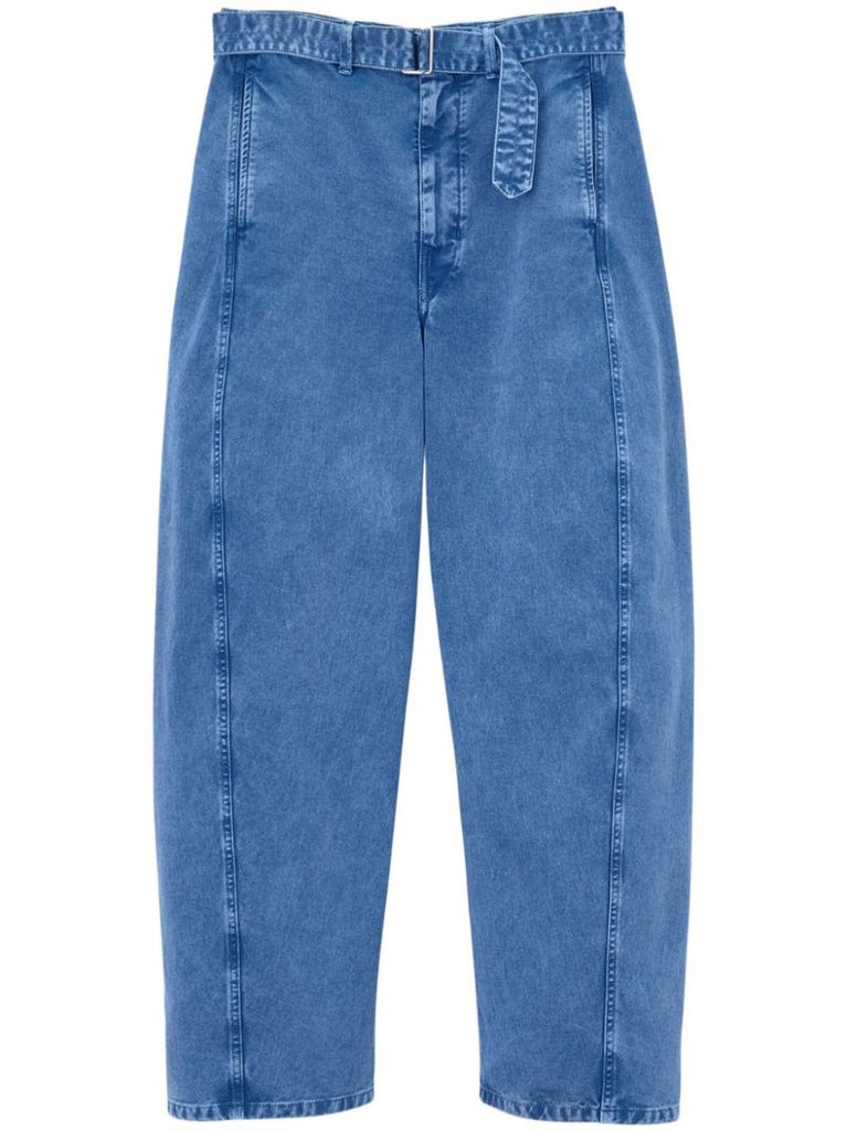 Twisted Belted Jeans